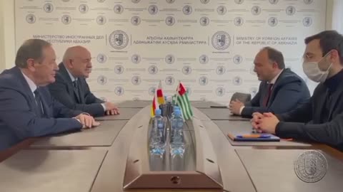 Встреча Даура Кове с Дмитрием Медоевым