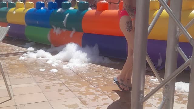Foam party time