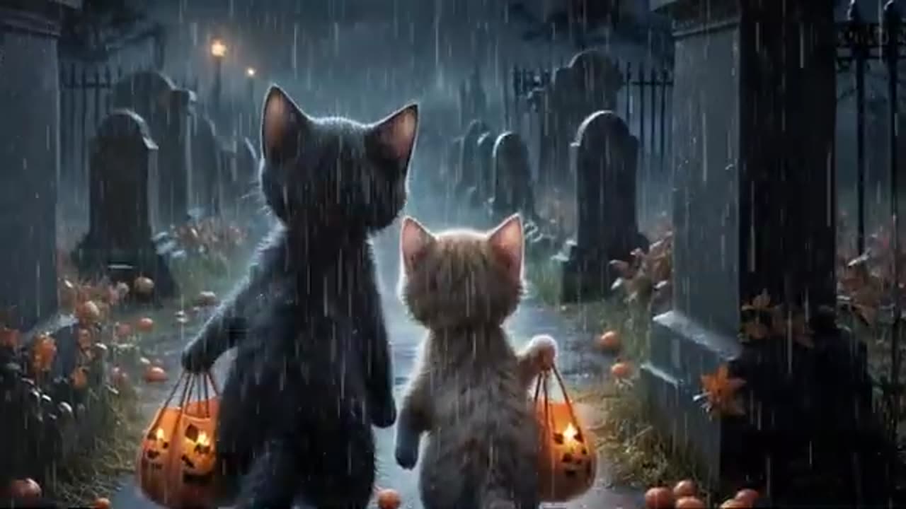 The kitten and cursed night