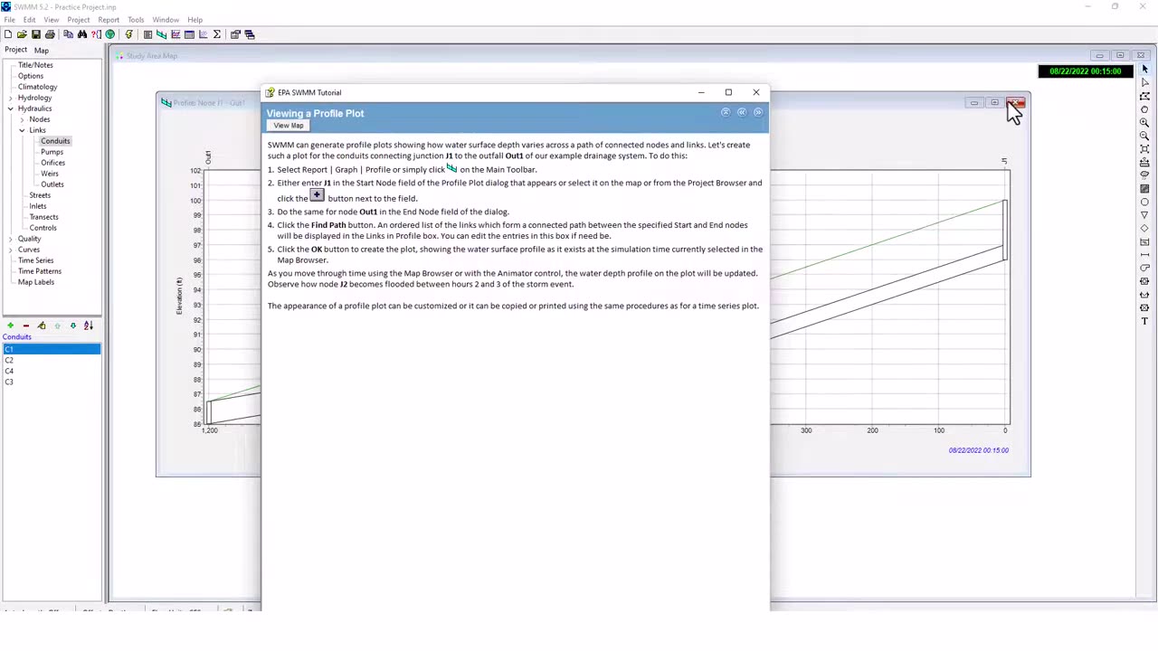 EPA SWMM LESSON PART 5 | Project Analysis