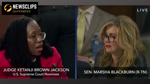 Sen Marsha Blackburn To Ketanji Jackson 'What Personal Hidden Agenda Do You Harbour'