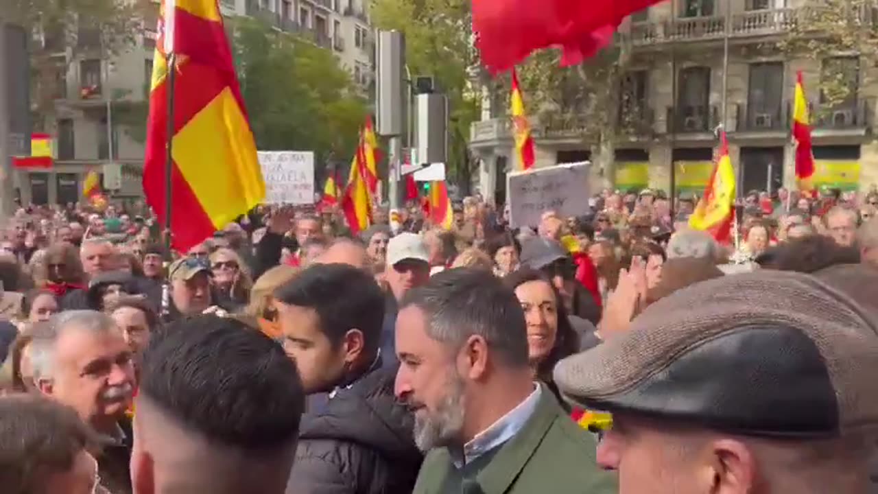 The people of Spain have now been protesting against Socialism for 34 days in a row