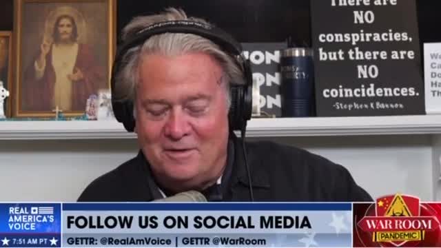 'They Can Suck On It' - 'Benny Thompson, Nancy Pelosi, DOJ, I Don't Care' - Steve Bannon