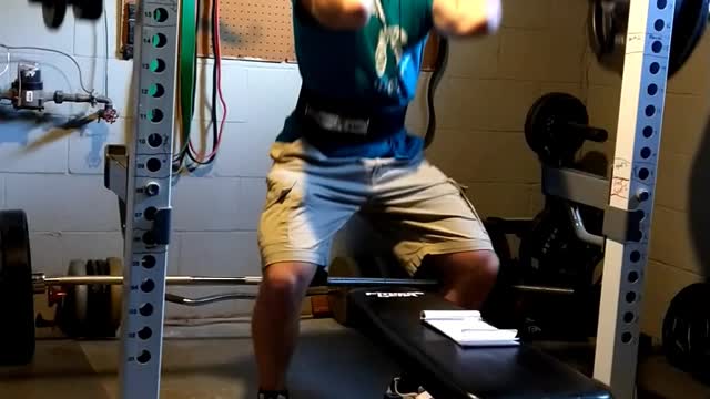 300 front squat