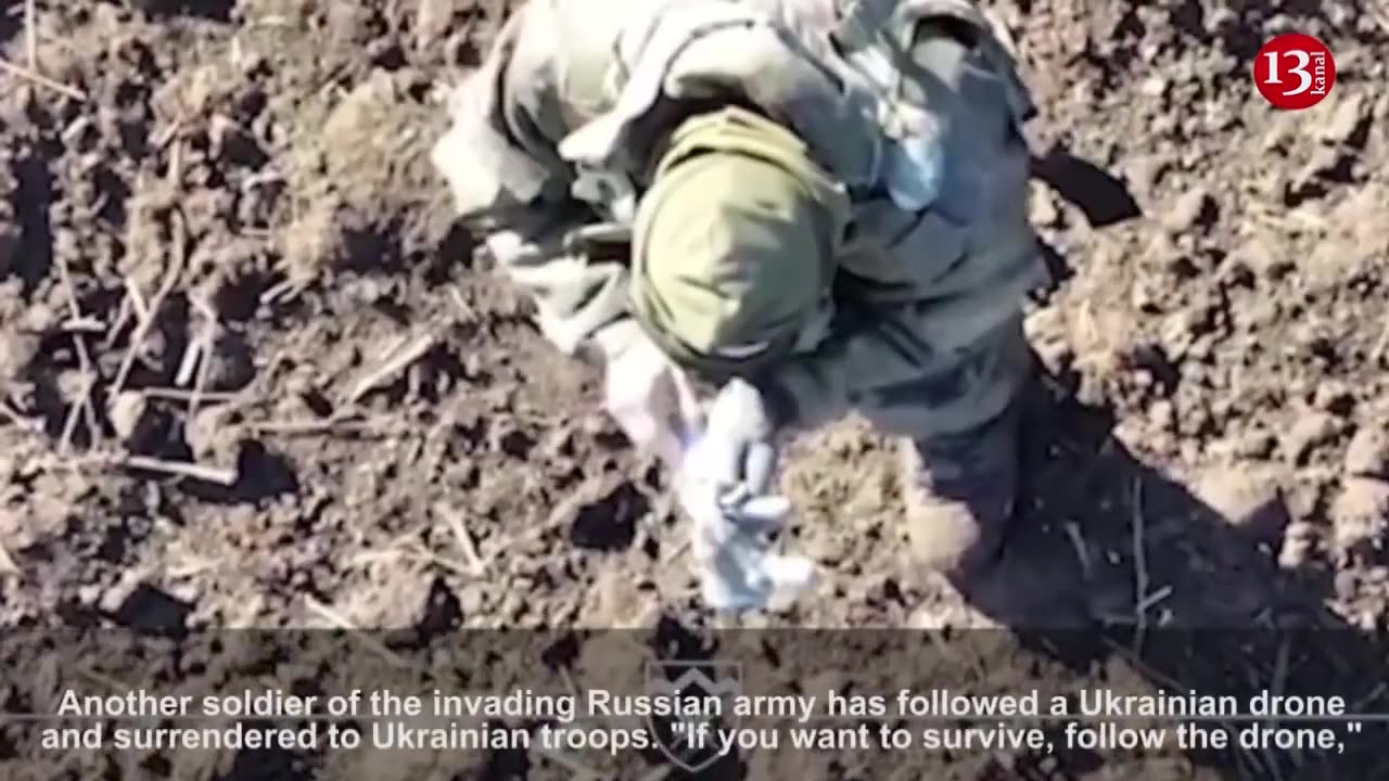 Don't be afraid, we won't kill you" - capture of Russian soldier hiding in trench