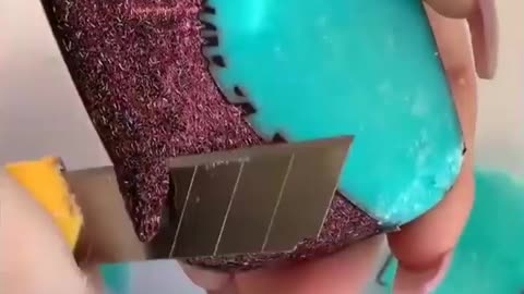 Soap Carving ASMR ! Relaxing Sounds ! (no talking) Satisfying ASMR Video | P204