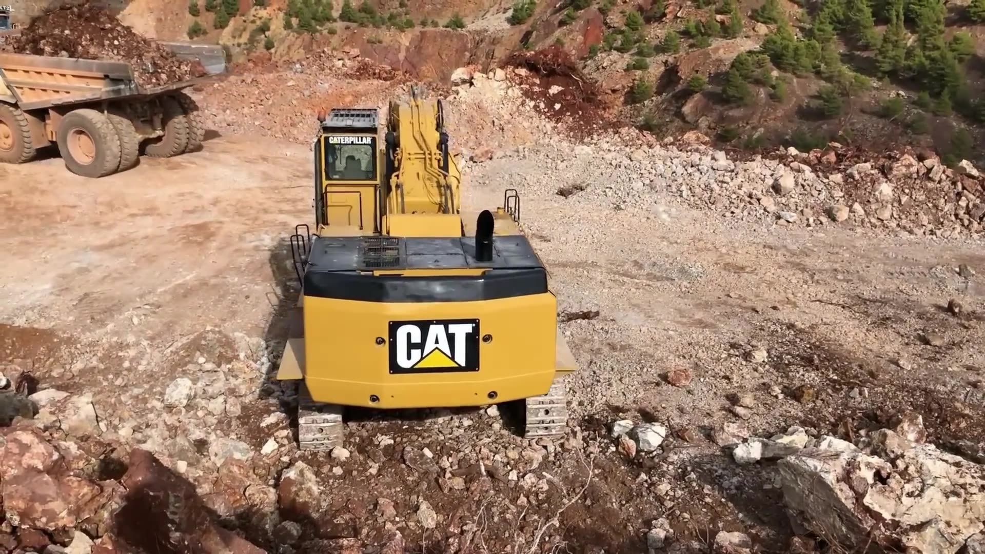 Big Excavators Wheel Loaders Bulldozers Heavy Transports Segment 7