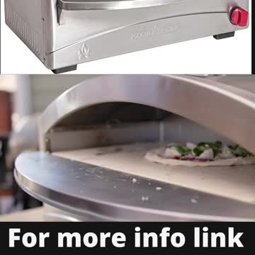 Camp Chef Italia Artisan Pizza Oven, Stainless Steel