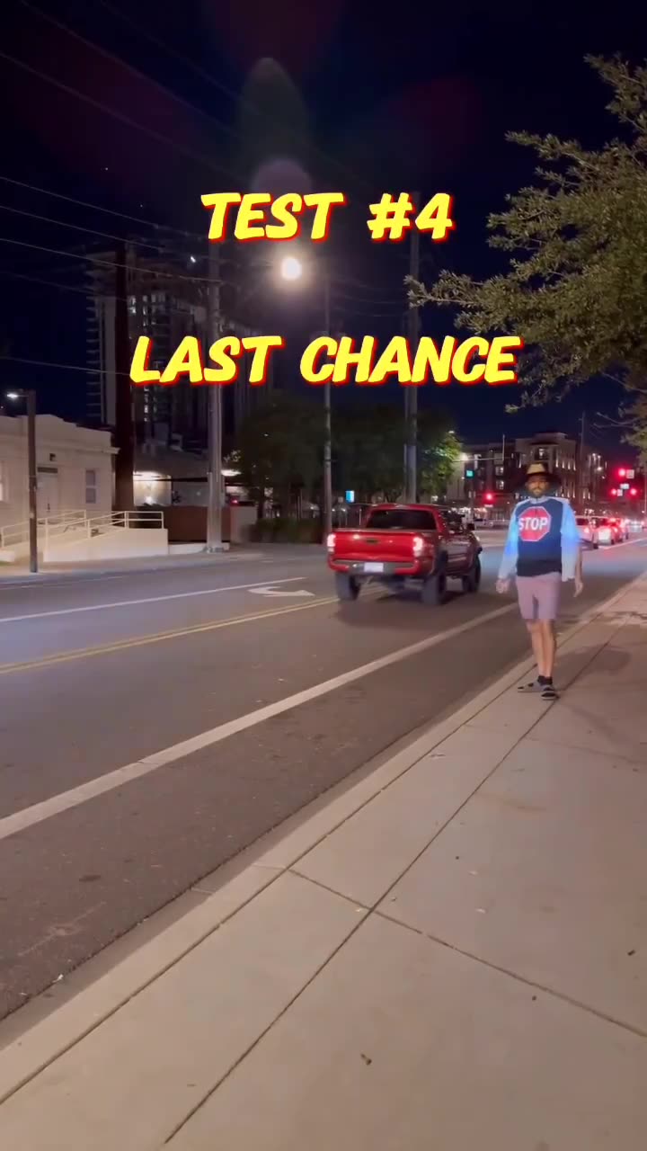 TikToker trolls self-driving cars with stop sign t-shirt and it actually works