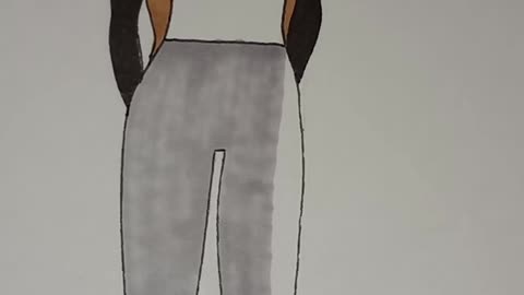 Fashion Illustration Speed Colouring