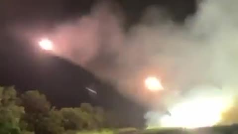 🌙 Ukraine Russia War | Intense Night BM-21 GRAD Barrage by 4th Tank Brigade in Soledar, Donets | RCF