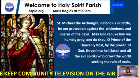 NCTV45 CATHOLIC MASS HOLY SPIRIT PARISH (ST MARY'S) NOON FRIDAY MARCH 4 2022