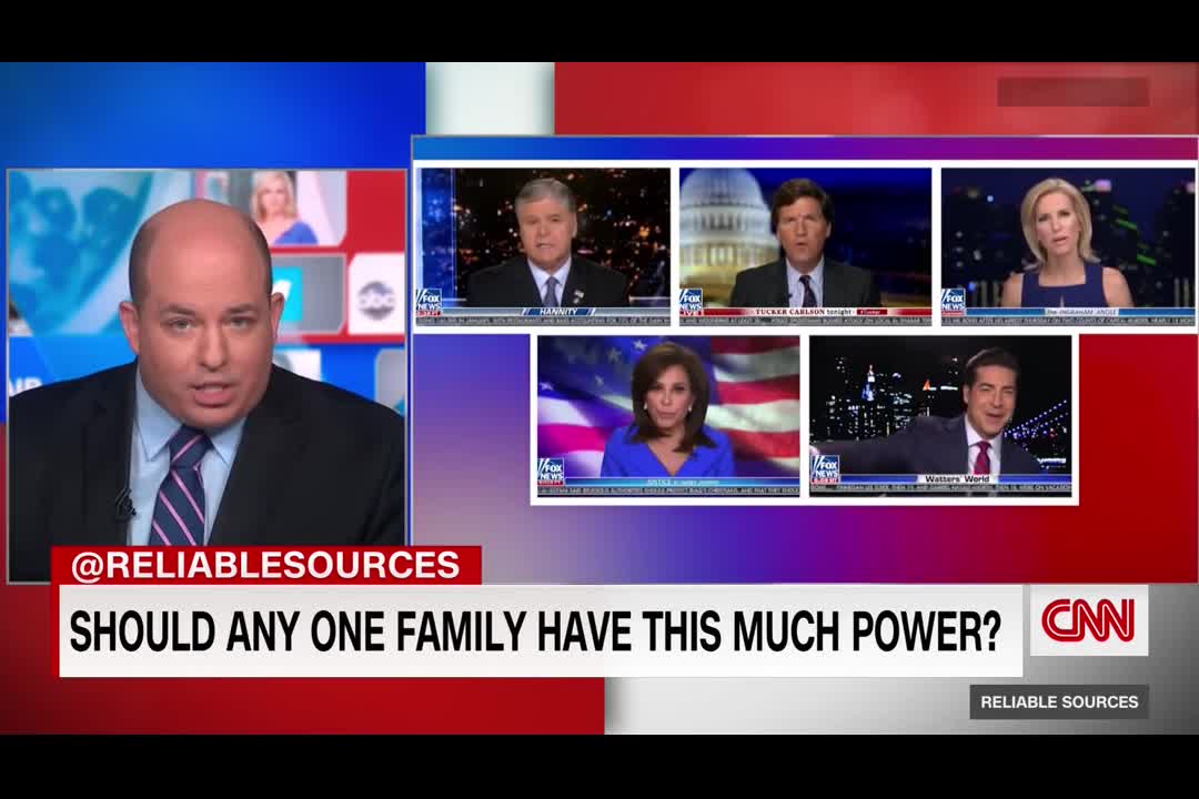 Should any single family have this much power Stelter calls out the Murdochs