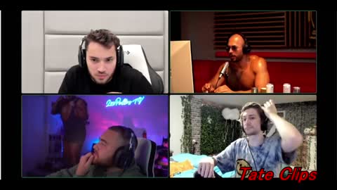 ANDREW TATE ROASTS XQC 🤓 (GEEK) 🤣🤣🤣 ON ADIN ROSS STREAM
