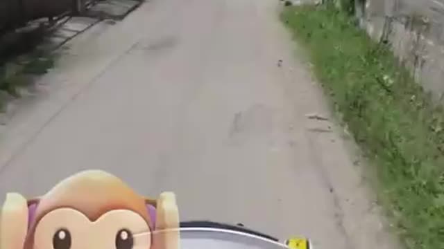 Police chase on the streets of Brazil
