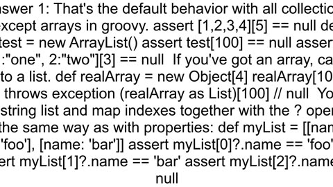 In Groovy Is there any way to safely index into a Collection similar to the safe navigation operato