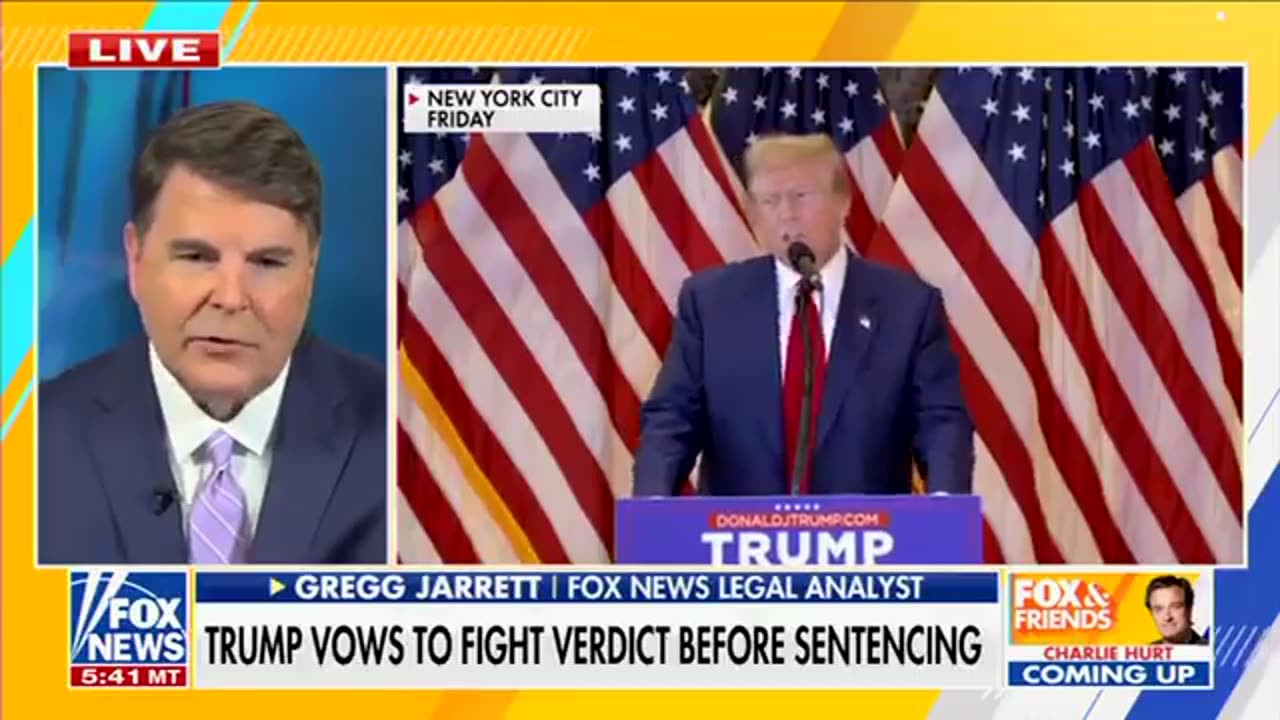 Gregg Jarrett “I have a right to say this case was RIGGED