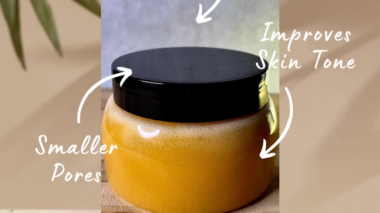 Moisturizing orange mango sugar scrub!