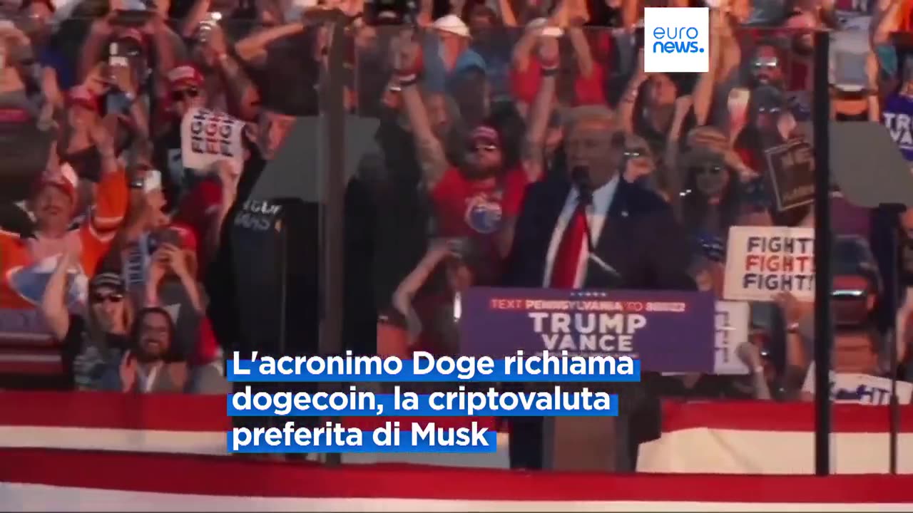 NOTIZIE DAL MONDO Le nomine di Trump; Elon Musk al nuovo dipartimento per l'efficienza governativa Insieme al miliardario, Vivek Ramaswamy, ex candidato repubblicano alla Casa Bianca.