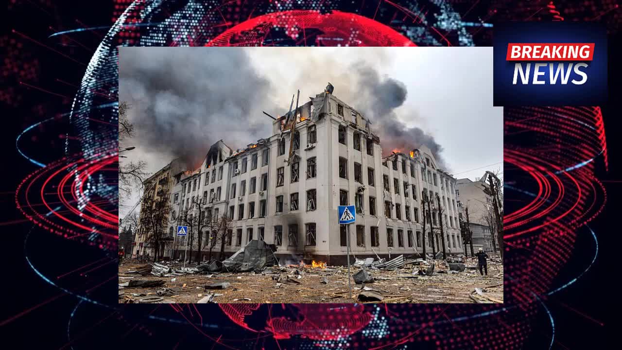 Ukraine_ The Russian army continues its attacks on civilian structures