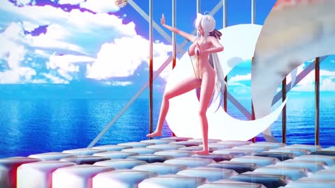 【MMD】太陽系デスコ - 弱音ハク[紳士向け] anime