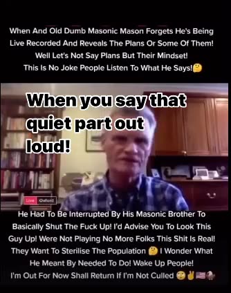 When They Say The Quiet Part Out LOUD!!!