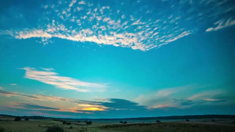 Timelapse of a sunset