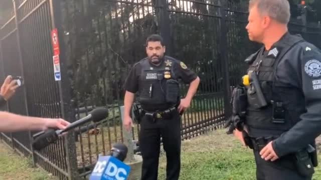 Kamala Harris’ Secret Service Agents Protect Her Home from the Illegal Aliens