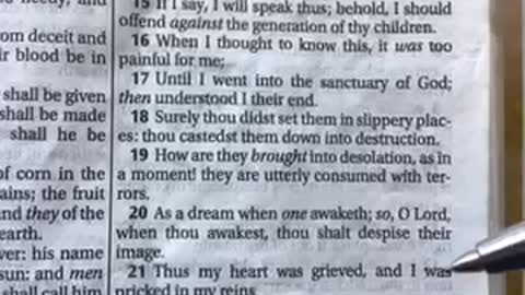 Psalm 73:28