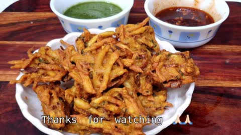 Aloo Laccha Pakoda|😋| Crispy Aloo Pakoda Recipe