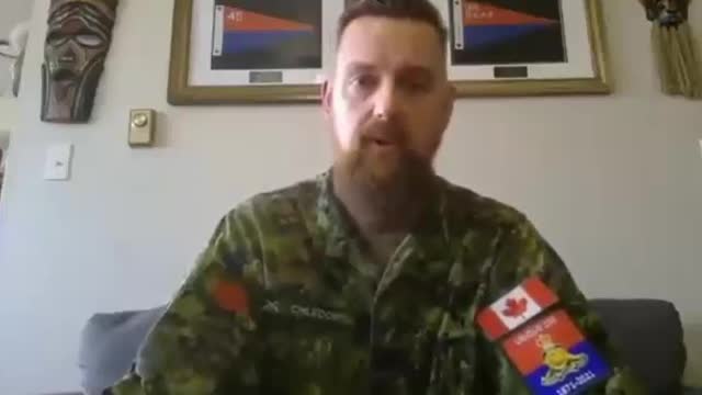 CANADIAN ARMY MAJOR STEPHEN CHLEDOWSKI BREAKS RANKS AND SPILL THE TRUTH