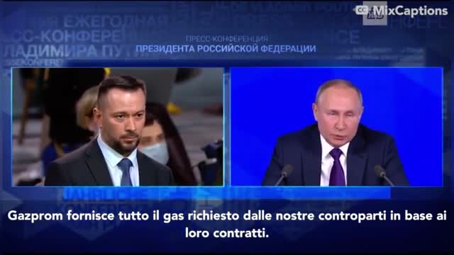 Putin e la linea rossa del gas