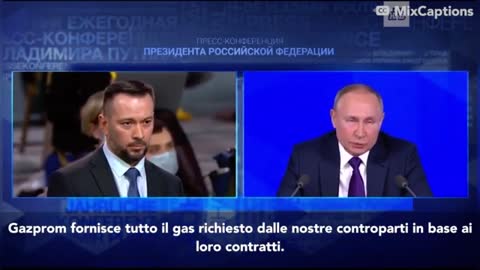 Putin e la linea rossa del gas