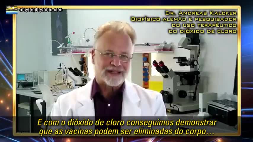 Dr. Andreas Kalcker: O dióxido de cloro desnatura a proteína spike