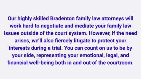 Hardball Family Law Attorney in Bradenton, FL