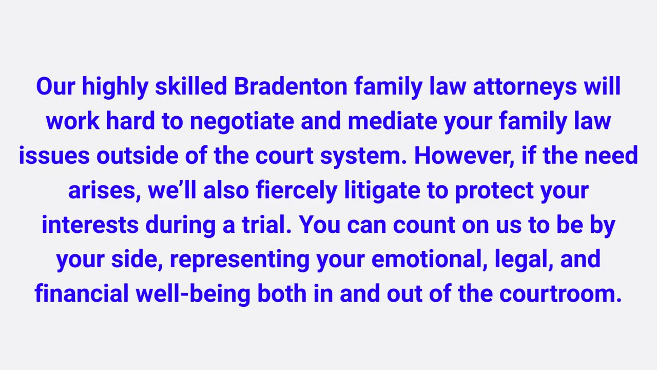 Hardball Family Law Attorney in Bradenton, FL