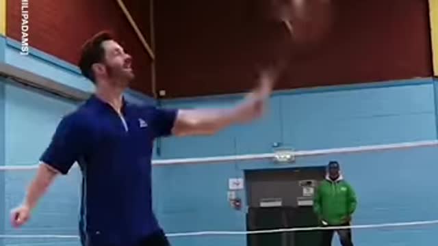 This Lad Has Hacked Badminton... 🏸🔥