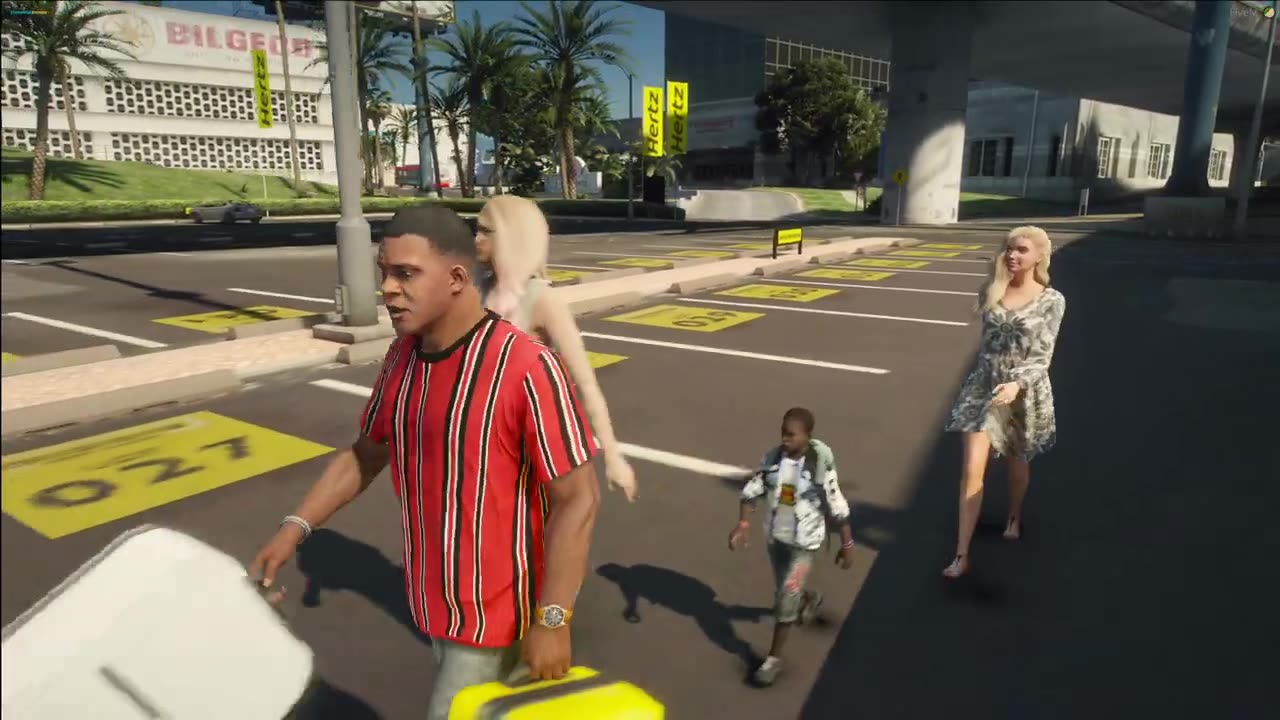 IN VACANZA A ROMA! -GTA 5 MOD VITA