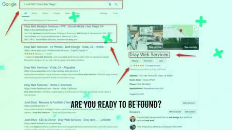 Local SEO in San Diego Area - Dray Web Services