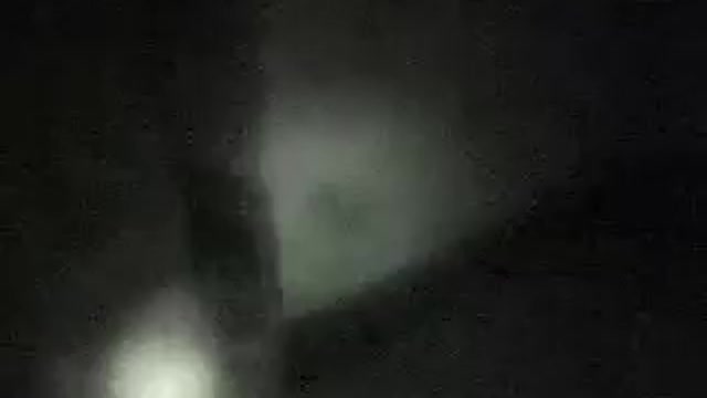 The man saw a ghost