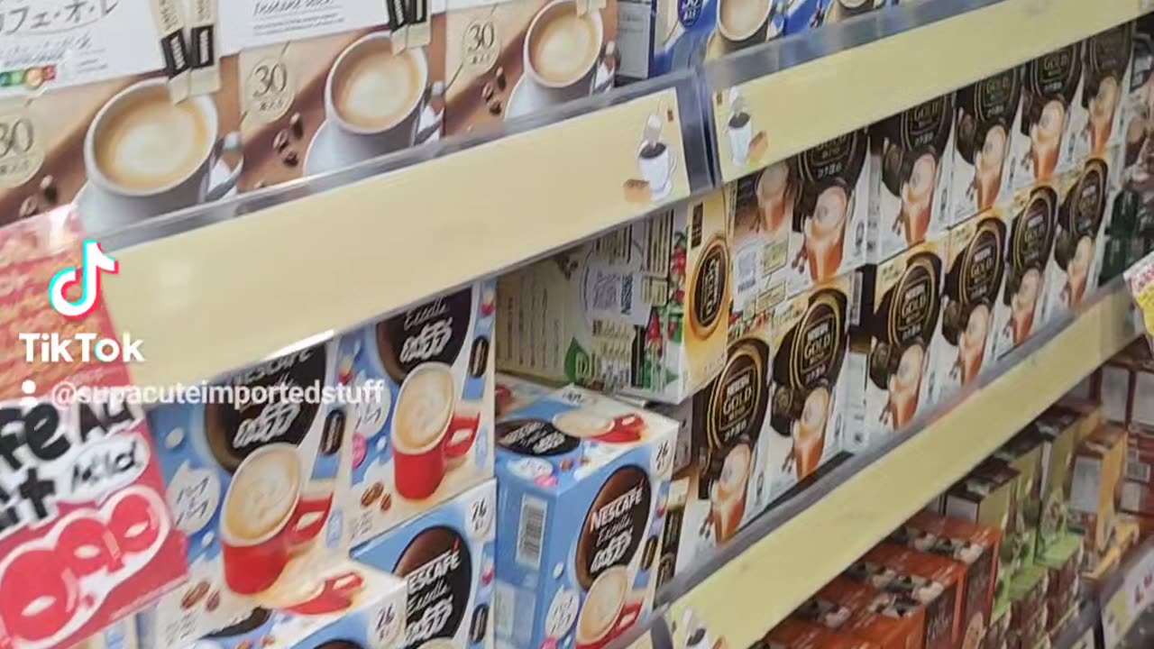 Coffee and Tea Selection at Don Don Donki Singapore