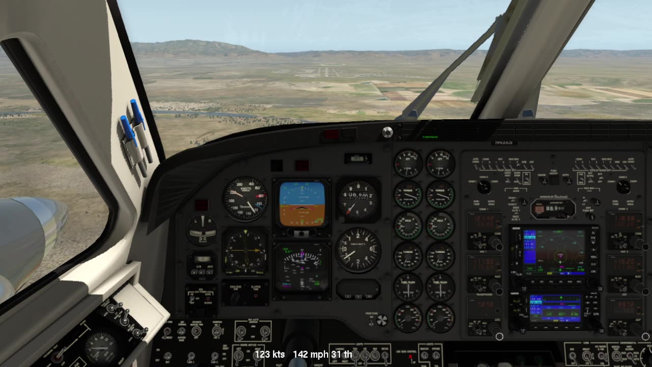 King Air C90B EVO Xplane 11.55 Testing - Nice on the outside -