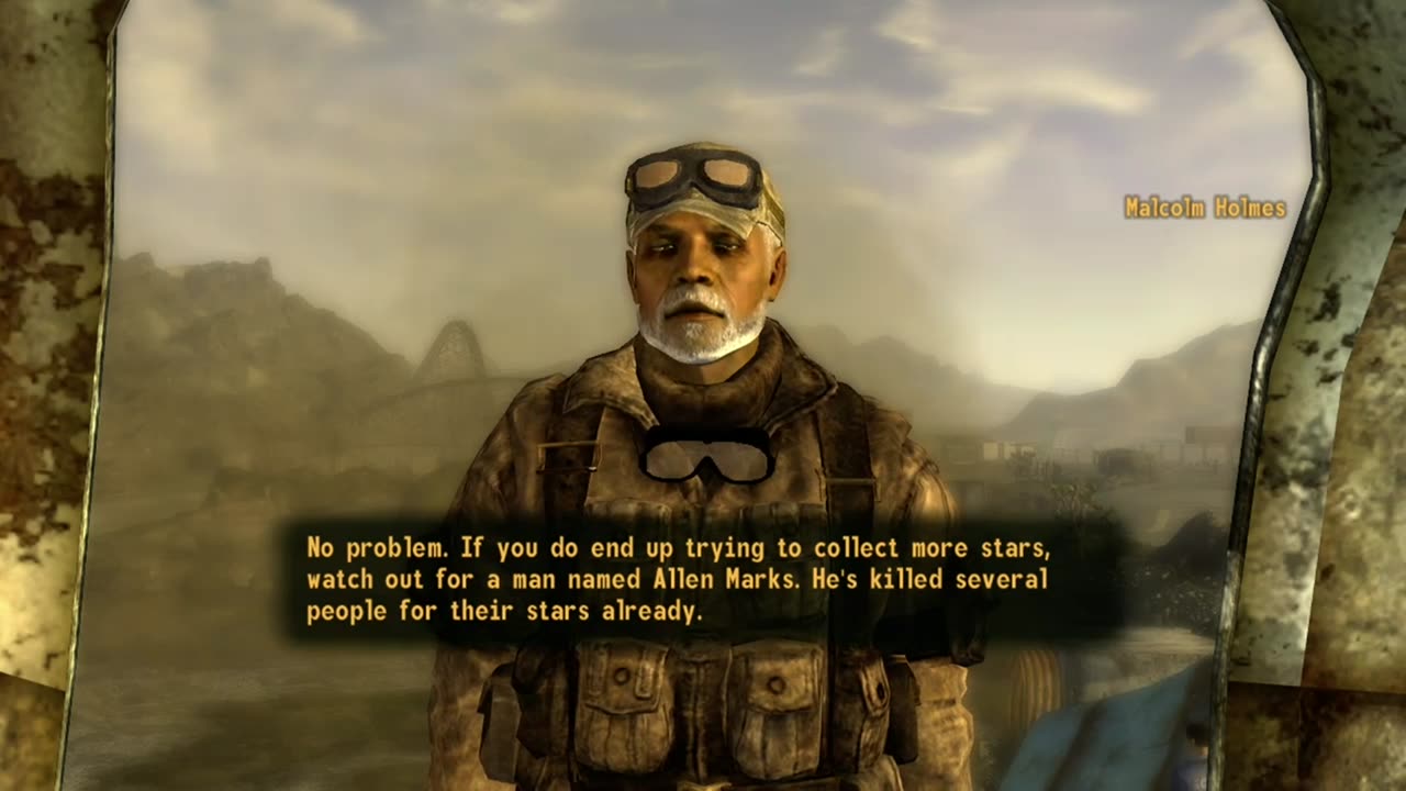 Fallout New Vegas Malcolm Holmes