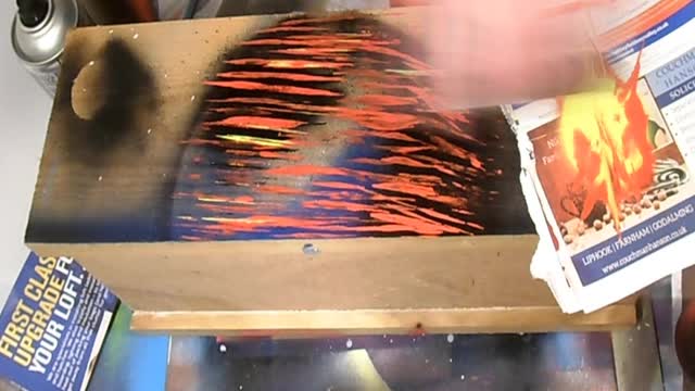 Planets On A Wooden Box - Chamat Spray Art (S02 EP13)