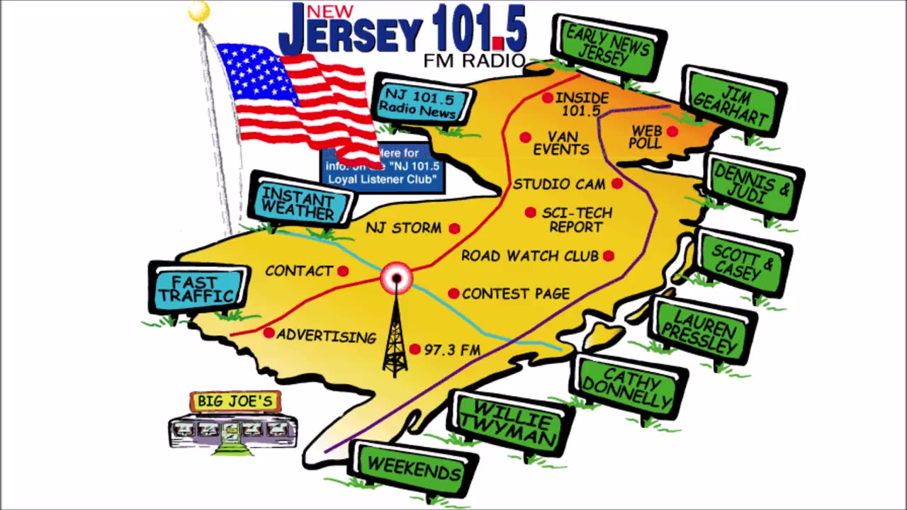 101.5 FM WKXW (New Jersey First News) (New Jersey) (9-11-2001)