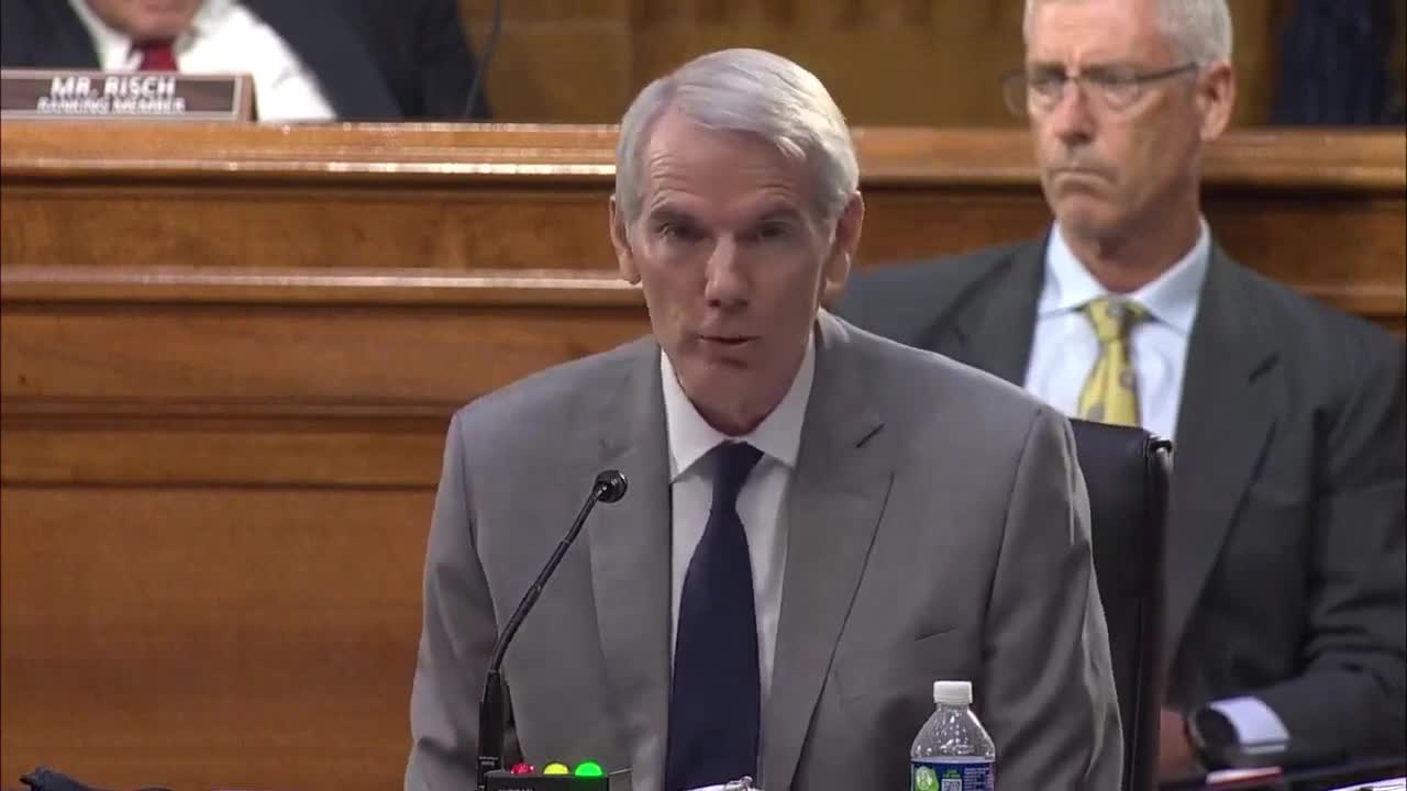 Sen. Rob Portman: Biden’s ‘Disastrous Withdrawal ... Was Not Based on Conditions on the Ground’