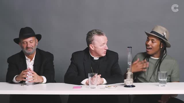 A Rabbi, a Priest and an Atheist Smoke Weed Together | Strange Buds | Cut