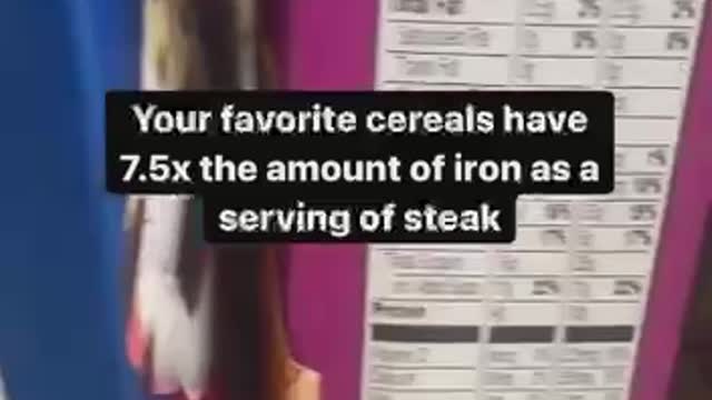 Iron in the food industry. Everything is contaminated. Non-stop poisoning