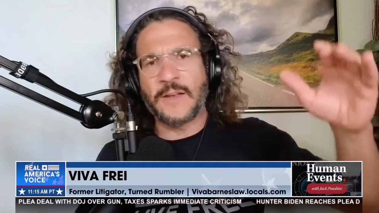 Jack Posobiec and Viva Frei on mass formation psychosis and the Hunter Biden plea agreement.