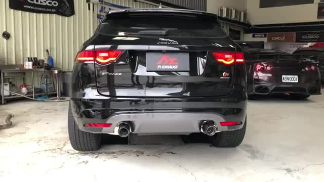 Jaguar F-Pace V6 3.0 Supercharged Luxury SUV Fi Exhaust Valvetronic Sound